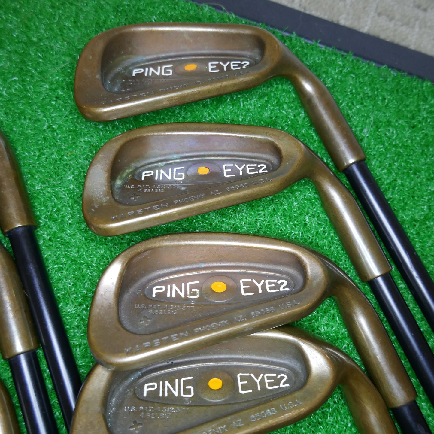 Ping Eye 2 Beryllium Copper BeCu Orange Dot Iron Set (4-PW)