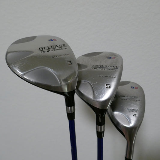 US Kids Fairway Wood & Hybrid Set