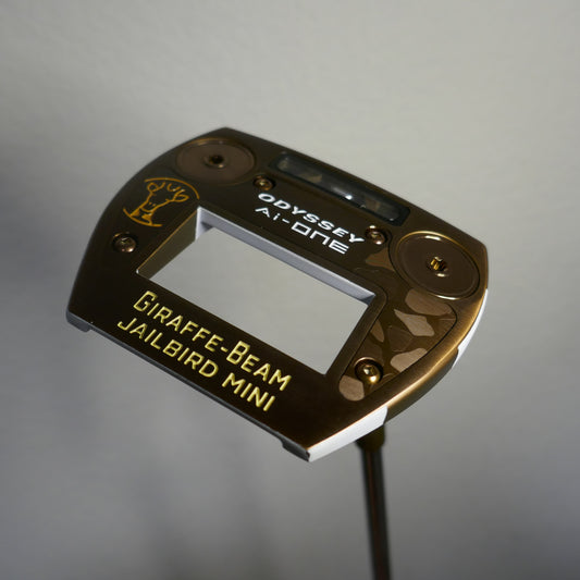 Used Odyssey Giraffe Beam Jailbird Mallet Putter 33.75" | Right Hand