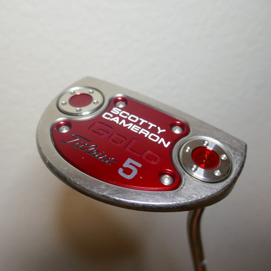 Used Scotty Cameron GoLo 5 Mallet Putter 33" | Right Hand
